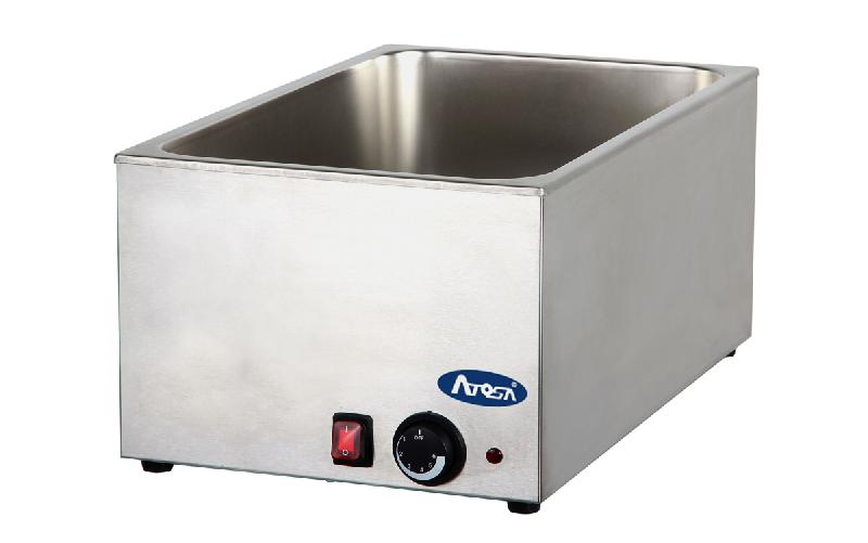 Bain marie pour gn1/1 sans robinet de vidange - 336×560×244 mm - 8700_0