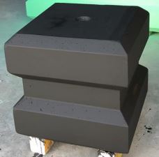Bloc béton anti-intrusion - Bloc de lestage BLOCLEST 600 - 450kg - 600x600x600mm_0