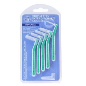 BROSSETTES INTERDENTAIRES COUDÉES 0.6 MM (BOITE DE 5)