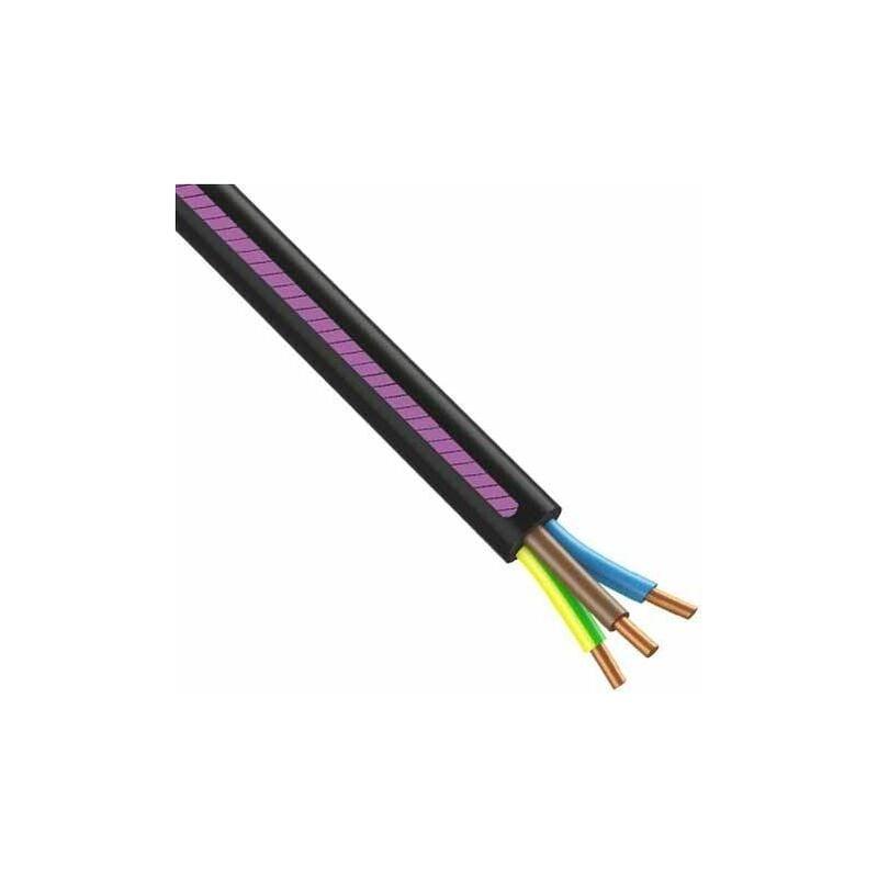 Câble électrique 3G2.5² RO2V B/M/VJ - Couronne de 50m