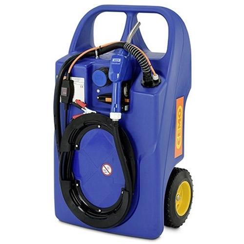 Caddy ravitailleur AdBlue® 60 litres - Pompe électrique CENTRI SP30 12 V - Pistolet automatique - CEMO - Réf. 11128_0