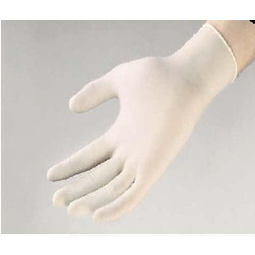 Boîte de 100 gants en latex poudré économique longueur 24 cm taille 7_0