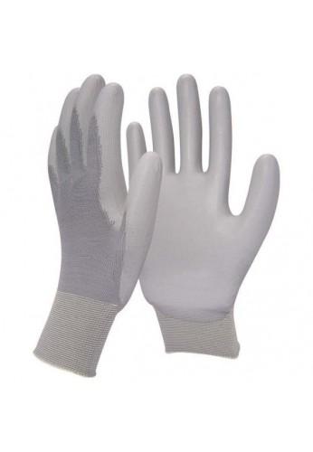 Gants de manutention fine - Lot de 10 - Enduits polyuréthane gris - Référence BOAGRIP GUYARD_0