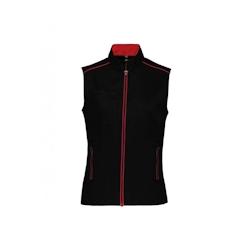Gilet DayToDay femme WK. Designed To Work noir|rouge T.M WK Designed To Work - M polyester 3663938188539_0