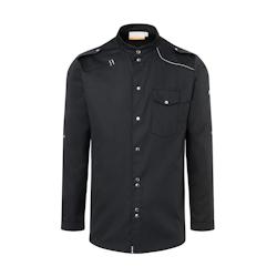 KARLOWSKY Veste de cuisine STYLEE, homme, manches longues, noir , 52 - 52 noir 4040857023605_0