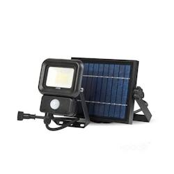 KOBI Projecteur extérieur solaire 10W 700 lumens détecteur de mouvement LED blanc froid 6500k professionnel - blanc 5902201302127_0
