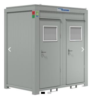 Module WC Double - Raccordable avec 2 WC, 2 éviers, 2 chauffages et 2 chauffe-eau_0
