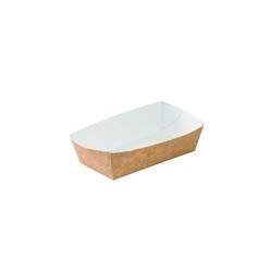 Packnwood FHC - 600Pcs - Barquette en carton kraft  - 145x80x52mm, 750ml - transparent en carton 210BCK750_0