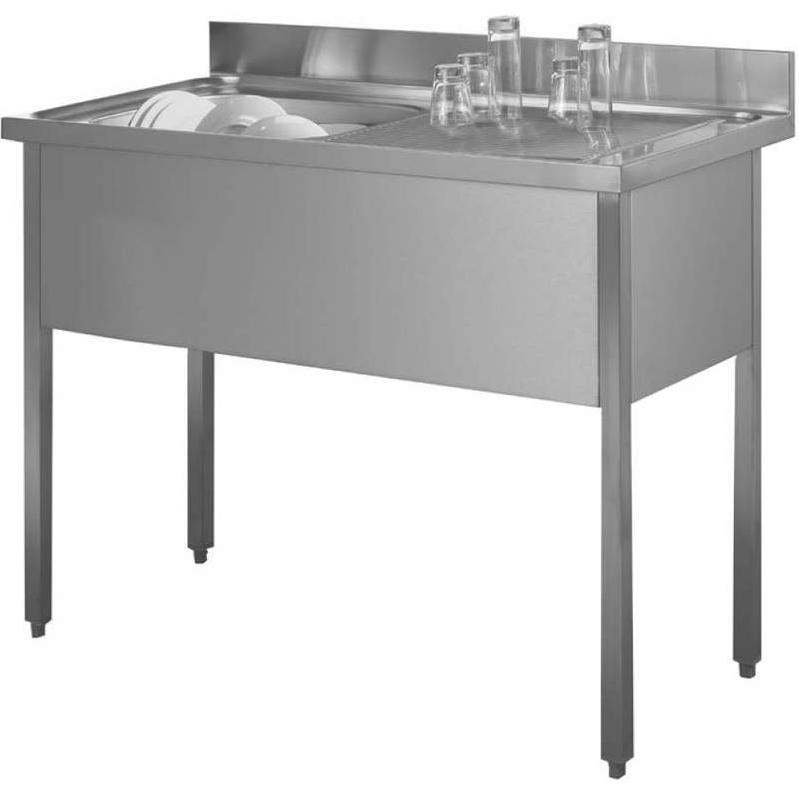 Range-couverts gris GN 1/1  Table inox, lave mains inox, étagère inox,  billot de boucher, plonge inox professionnelle, bac gastro inox, lavabo  inox, vasque inox, gant inox, gant de protection, robinet douchette