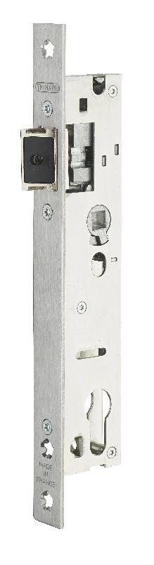 Serrure encastrable pour porte d'entrée - Bec de cane - Axe 24mm - Longueur 39mm - Marque Thirard - Réf. 00024924_0