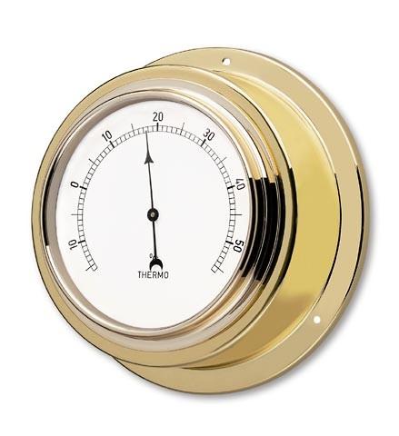Thermomètre à aiguille - Boîtier en laiton - Référence #0389T_0