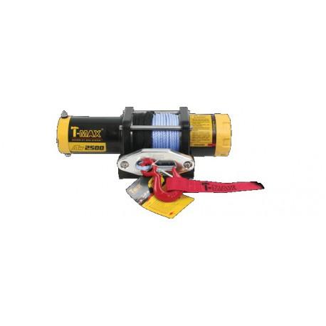 Treuil T-Max ATW Pro 12V - Traction 1134 kg avec corde synthétique pour quad, buggy, SSV_0