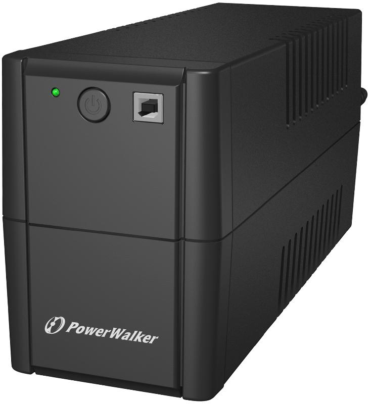 Onduleur électrique PowerWalker VI 850 SH FR - Interactivité de ligne, 850 VA, 480 W, 2 sorties CA, écran LCD, format compact_0