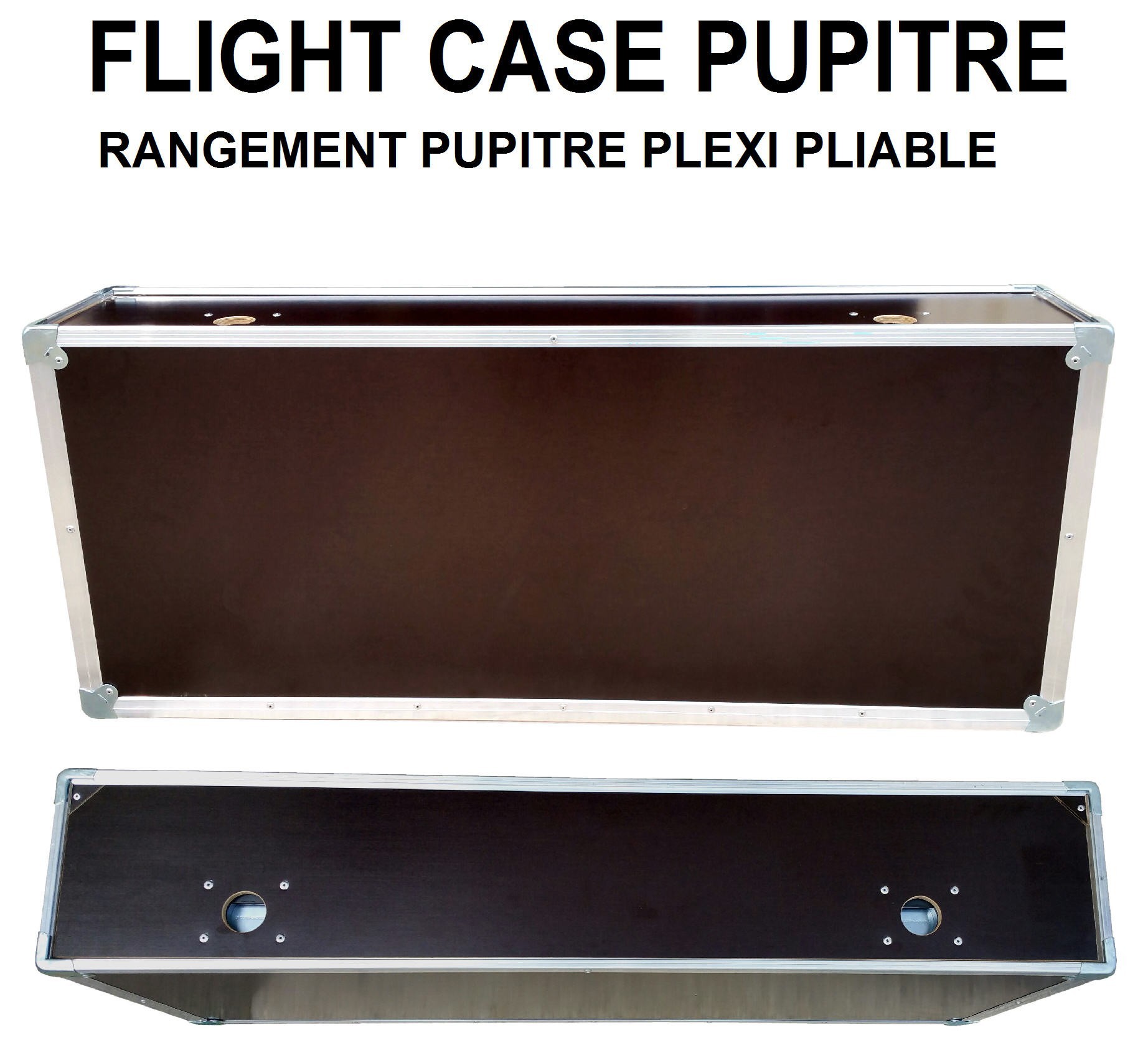 AT 33 - Flight Case Pupitre Plexi FASE_0