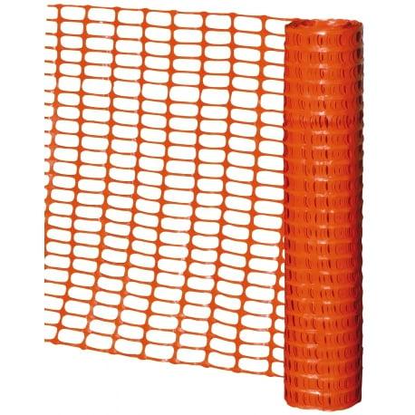 Barriere de signalisation plastique orange 1mx50ml TALIAPLAST | 610101_0