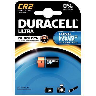 Blister 1 pile lithium 3V - CR2 DURACELL - longue durée et légère_0