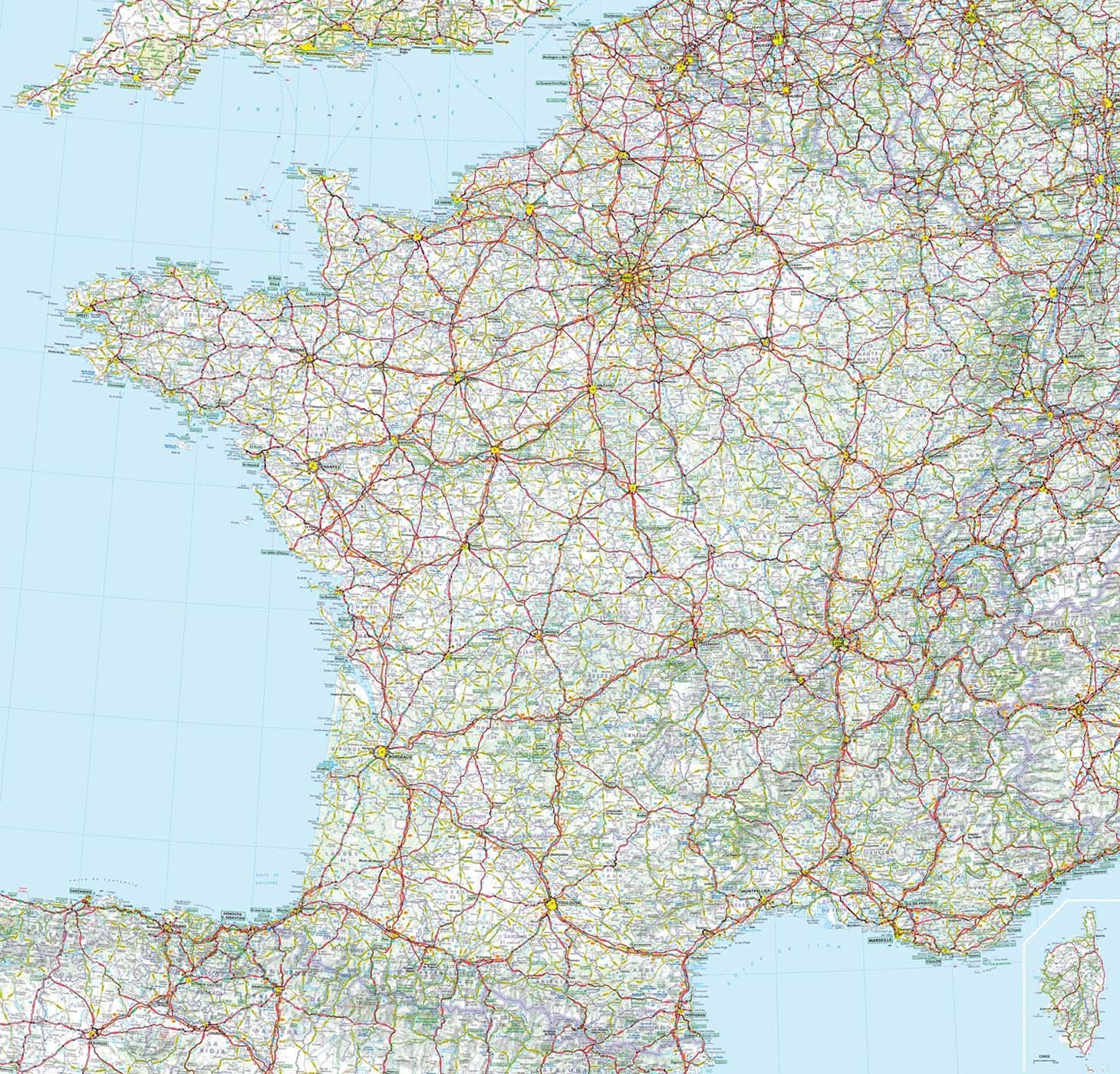 Carte de france grandes routes michelin edition 2023_0
