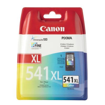 Cartouche d'encre Canon CL-541XL tricolore pour imprimantes jet d'encre_0
