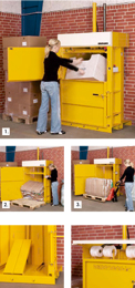 Compacteur - Presse à balles B4 - Pour petites quantités et matériaux volumineux_0