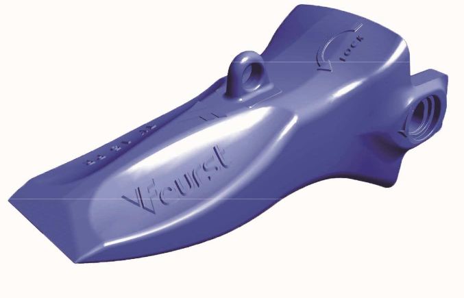 Dents de godet Turnkey TKN15 PR - 46.5 Kg - Dimensions précises (535x230x9x143x154 mm)_0