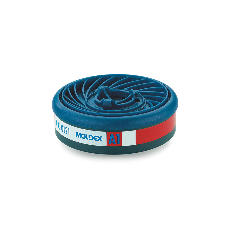 Filtre anti-gaz et vapeurs organiques  A1 EASYLOCK (Série 7000 + 9000) - PRF10A1 - Moldex_0