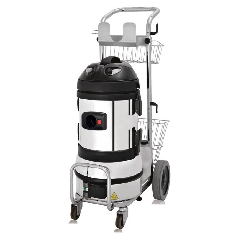 Générateur vapeur monophasé - Carmen Mini Inox 6 bar avec aspirateur eau et poussière pour santé_0