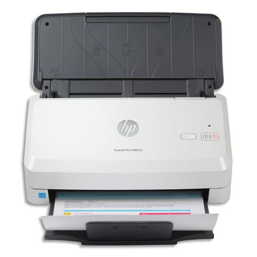 HP Scanner ScanJet Pro 2000s2 6FW06A - Numérisation recto-verso rapide 35 ppm/70 ipm avec chargeur 50 pages_0