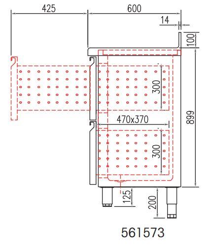Kit de 2 tiroirs réfrigérés - hauteur 300 mm - pour fmr - 561573_0