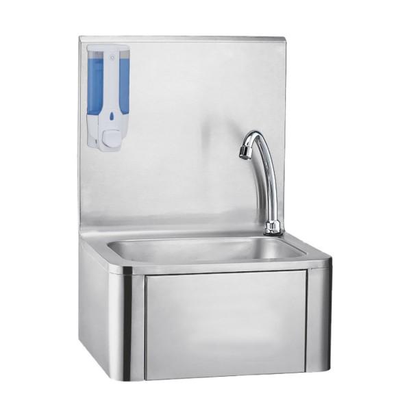Lave-mains à commande fémorale inox AISI 304_0