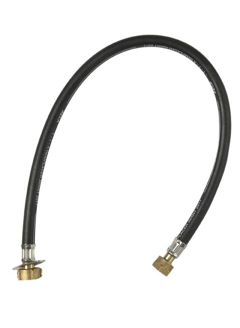 Lyre de raccordement en caoutchouc - gaz butane/propane - raccord femelle - marque GAZINOX_0
