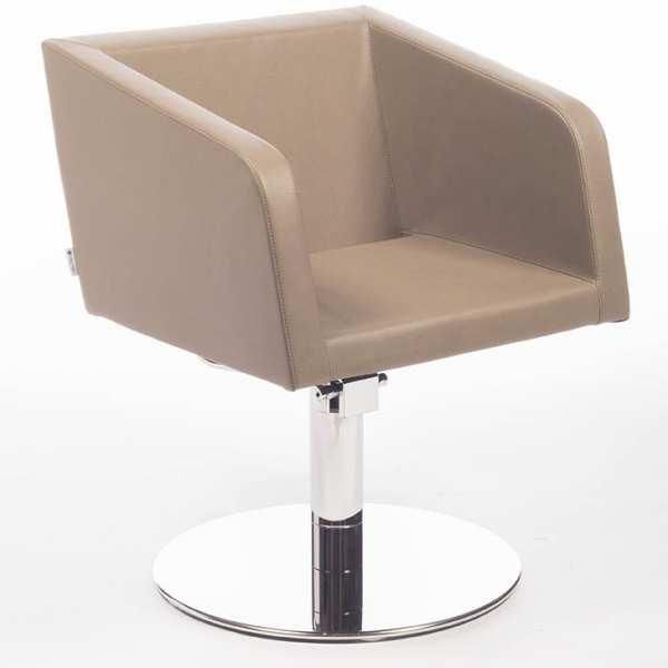 Fauteuil de coiffure - Sue FB 740 YR - Mousse injectée, base ronde et pompe hydraulique blocable_0