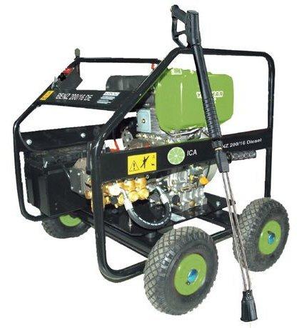 Nettoyeur haute-pression autonome ICA thermique Yanmar - 200 bar - débit 19 l/min - flexible 10 m - lance jet plat_0