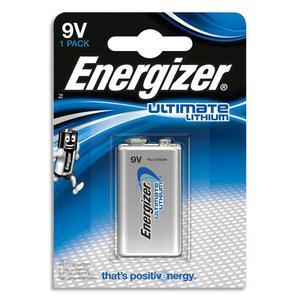 Energizer pile ultimate lithium 9v 6lr61, pack de 1 pile_0