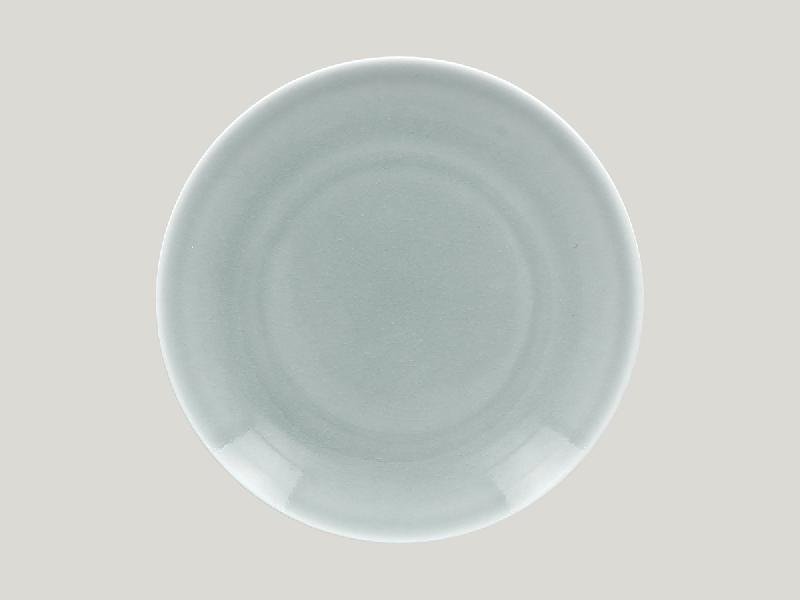ASSIETTE COUPE PLATE ROND BLEU PORCELAINE Ø 29 CM VINTAGE RAK