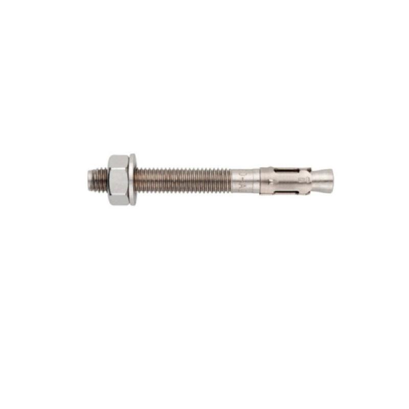 50 Goujons d'Ancrage M8 x 75mm (D. 8 mm) Inox A2 AISI 304 - D-Work - gris inox 3664100210010_0