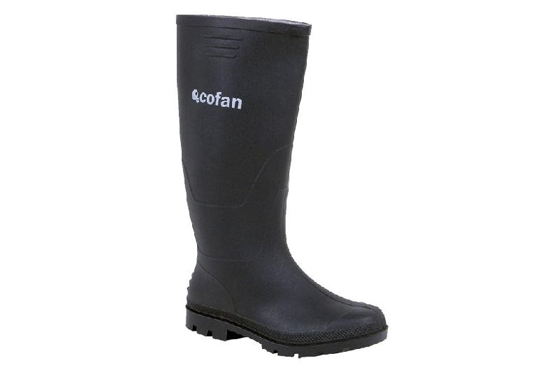 BOTTE DE PLUIE HAUTE PVC NOIR TAILLE 50 COFAN 12001650_0