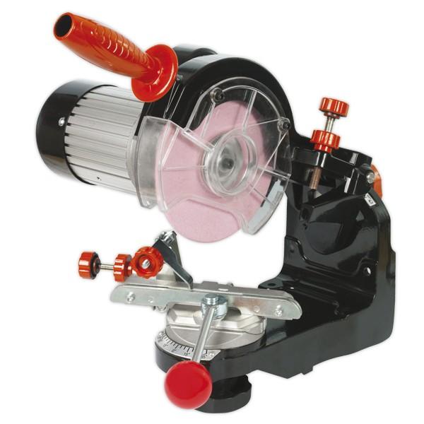 Affûteuse électrique PRO pour chaînes de tronçonneuse - Moteur 230V - Meule 145mm_0