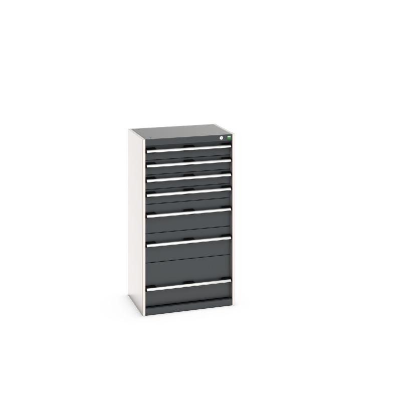 Armoire à tiroirs Cubio SL-6512-7.1 - Réf : 40011063 - 7 tiroirs avec charge admissible de 1,5 tonne_0
