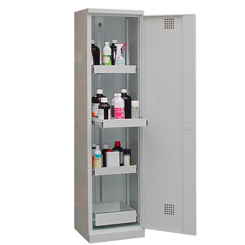 Armoire polyvalente haute à tiroirs - 1 porte - Réf AMS 15150 - BIOLAB - 150 L - Conforme INRS et code de santé publique_0