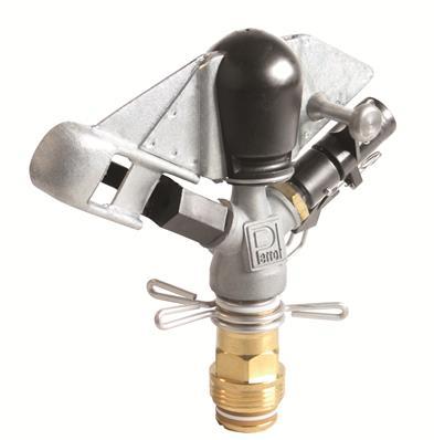 Arroseur batteur circulaire PERROT ZA22 - Buse diamètre 3.5 à 4.5 - Débit 0.7 à 1.52 m3/h - Portée 10.5 à 14 m_0