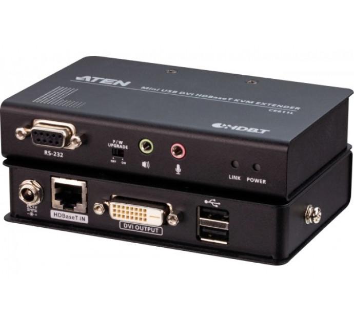 Aten CE611 - Déport de console KVM DVI/USB HDBaseT 1920x1200 jusqu'à 100m_0