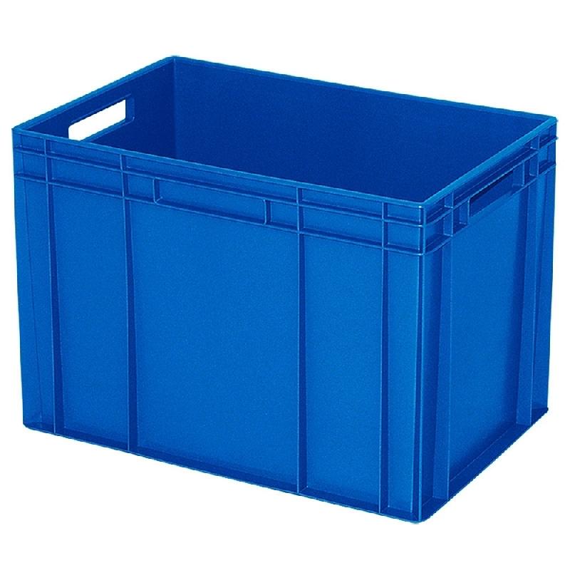 BAC EMPILABLE EURO 600 X 400 MM, BLEU - 420 MM