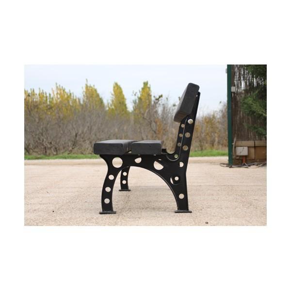 Banc public Provence - Robuste et écologique - 2000 mm de longueur_0