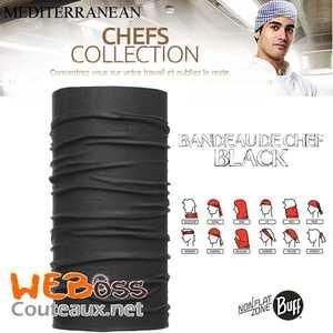 BANDEAU DE CHEF BUFF BLACK