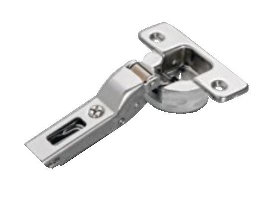 CHARNIÈRE LOGICA SILENTIA+ SÉRIE 700 OUVERTURE 110° COUDÉE DE 9 ARGENT - SALICE - C7A6GD9