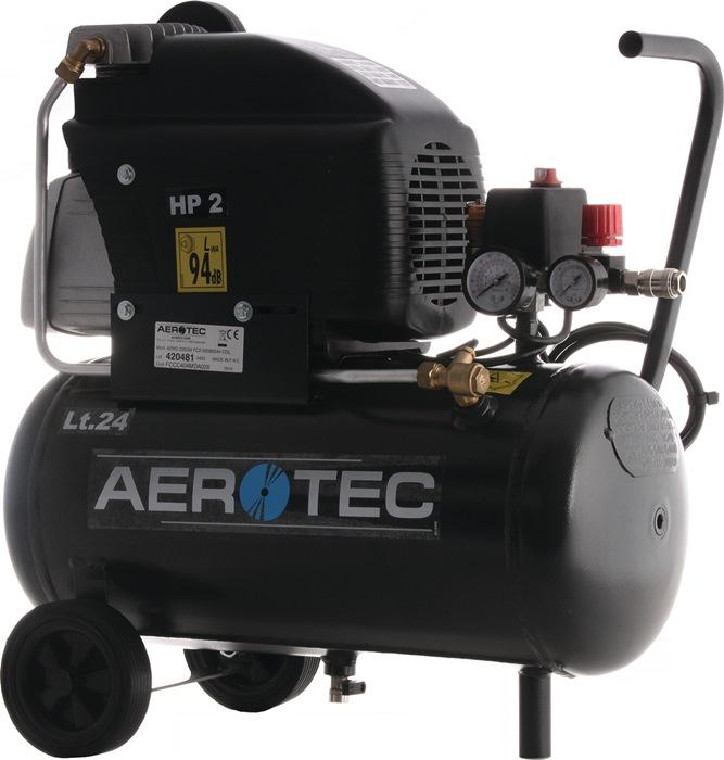 Compresseur Aerotec 220-24 - 210 l/min - 8 bar - 1,5 kW - 230 V - 50 Hz - 24 l - AEROTEC_0
