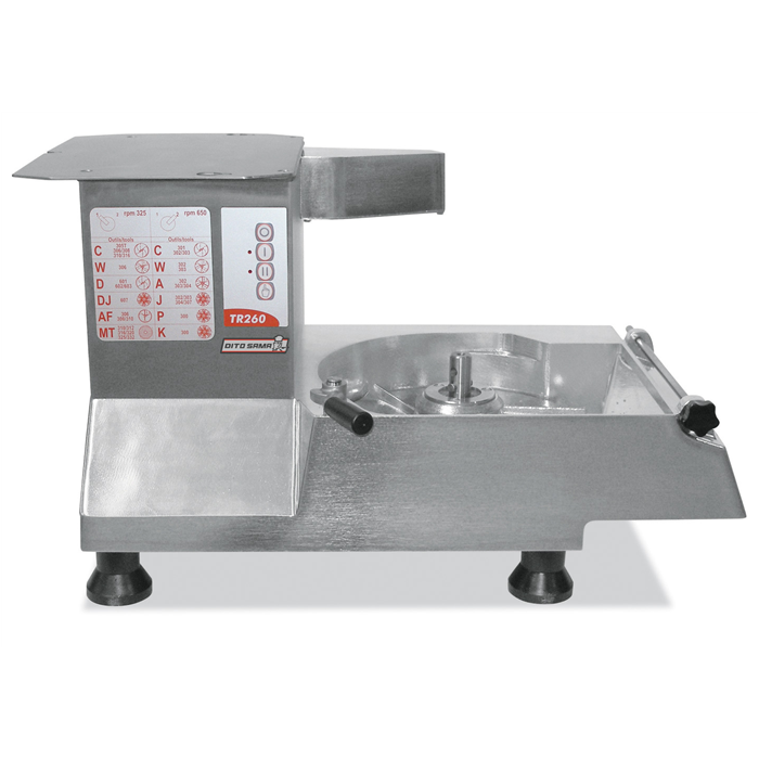Coupe-légumes bloc moteur TR260 - 2 vitesses 330 et 660 tr/min - éjecteur inclus - Tri 400 V_0