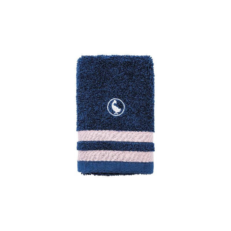 El Ganso - Serviette de Toilette Bleu Marine 30x50cm 100% Coton 500GSM - bleu GAN043_0