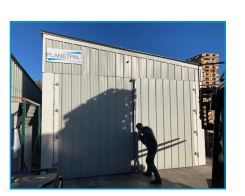 Four horizontal traitement de bois en acier - isolé laine de roche 130m3 - norme Nimp15 export_1