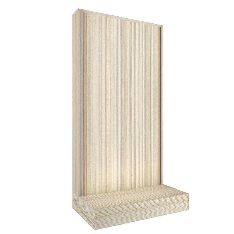 Gondole simple face Alias L70xP30xH143cm - bois blanchi_0